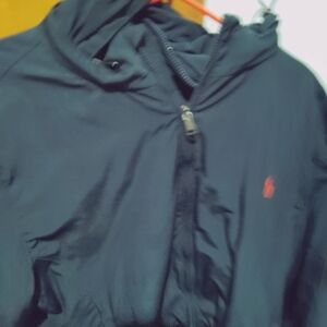 Polo by Ralph Lauren Navy Jacket with Red Accent